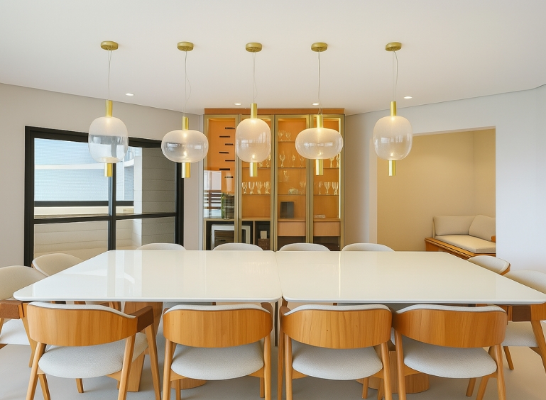 decoracao-sala-de-jantar-designer-de-interiores-reforma-projeto-de-iluminação-moveis-planejados-como-decorar-sala-de-jantar